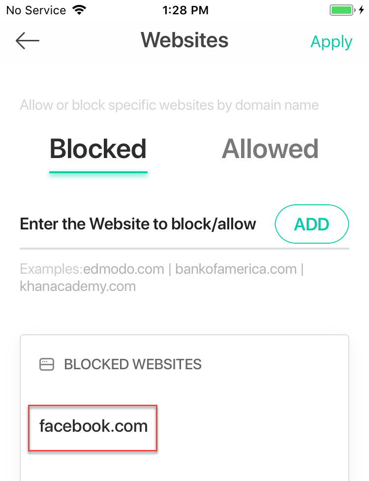 Mobicip How Do I Block sites on iPhones?